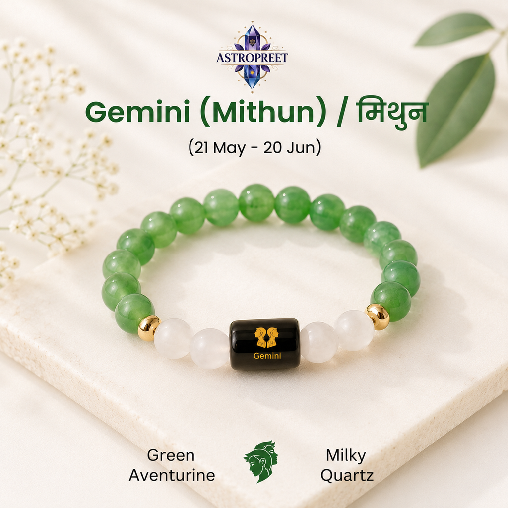 Astropreet Gemini Zodiac Bracelet